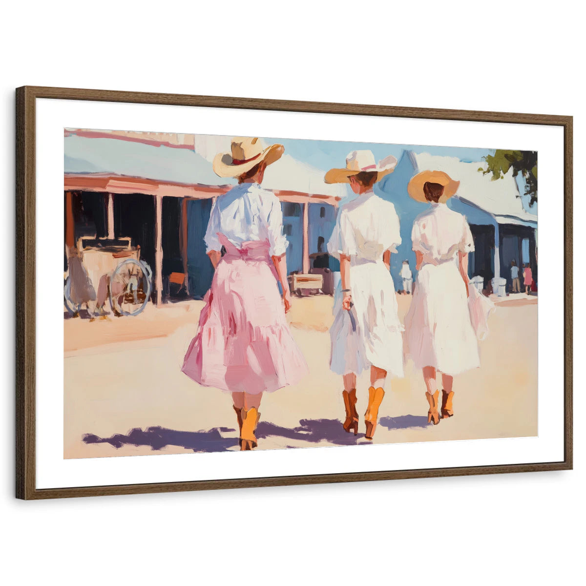 framed-print-brown-walnut-matted