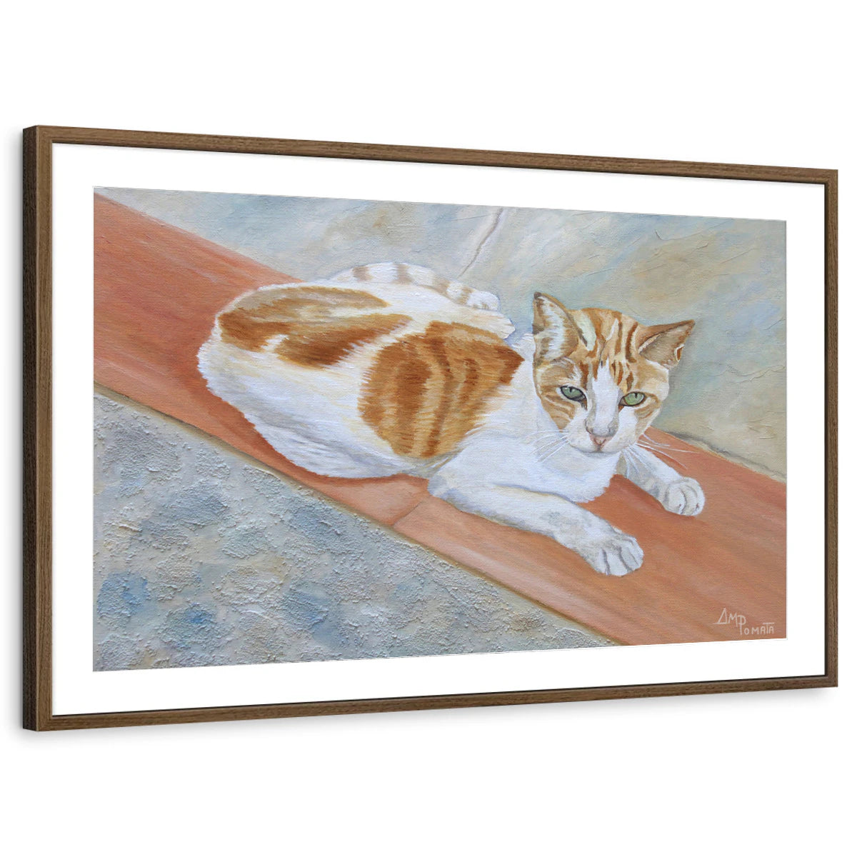 framed-print-brown-walnut-matted