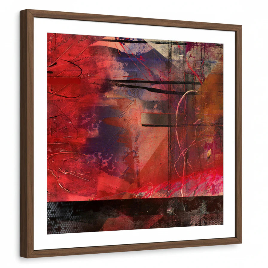 framed-print-brown-walnut-white-border