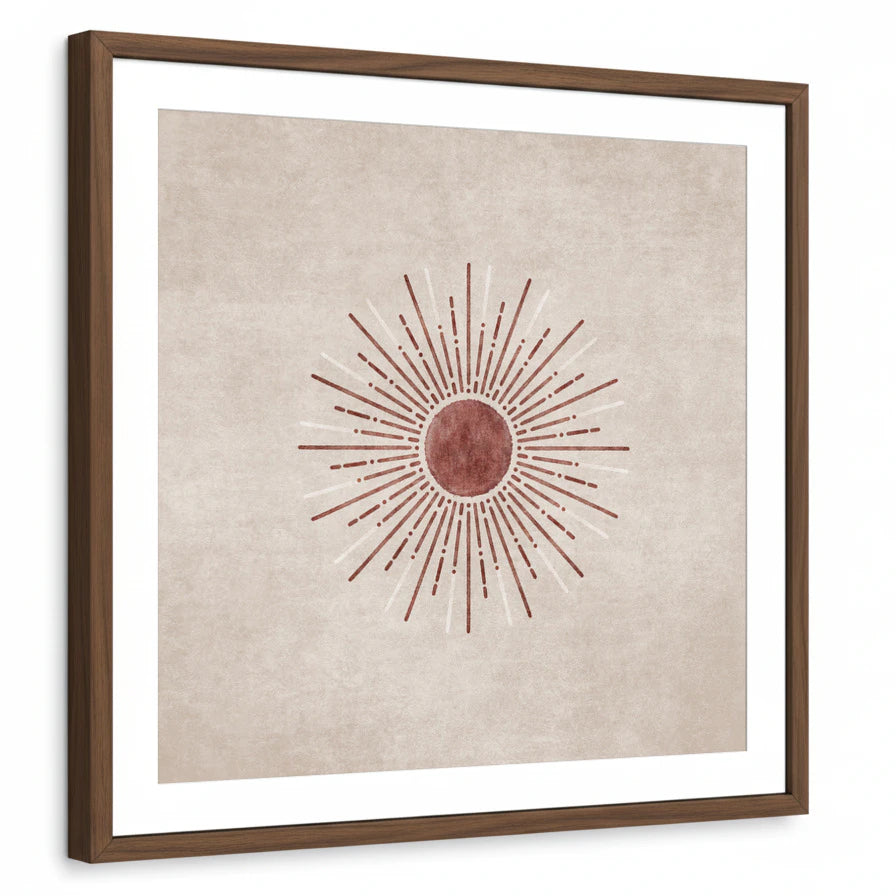 framed-print-brown-walnut-white-border