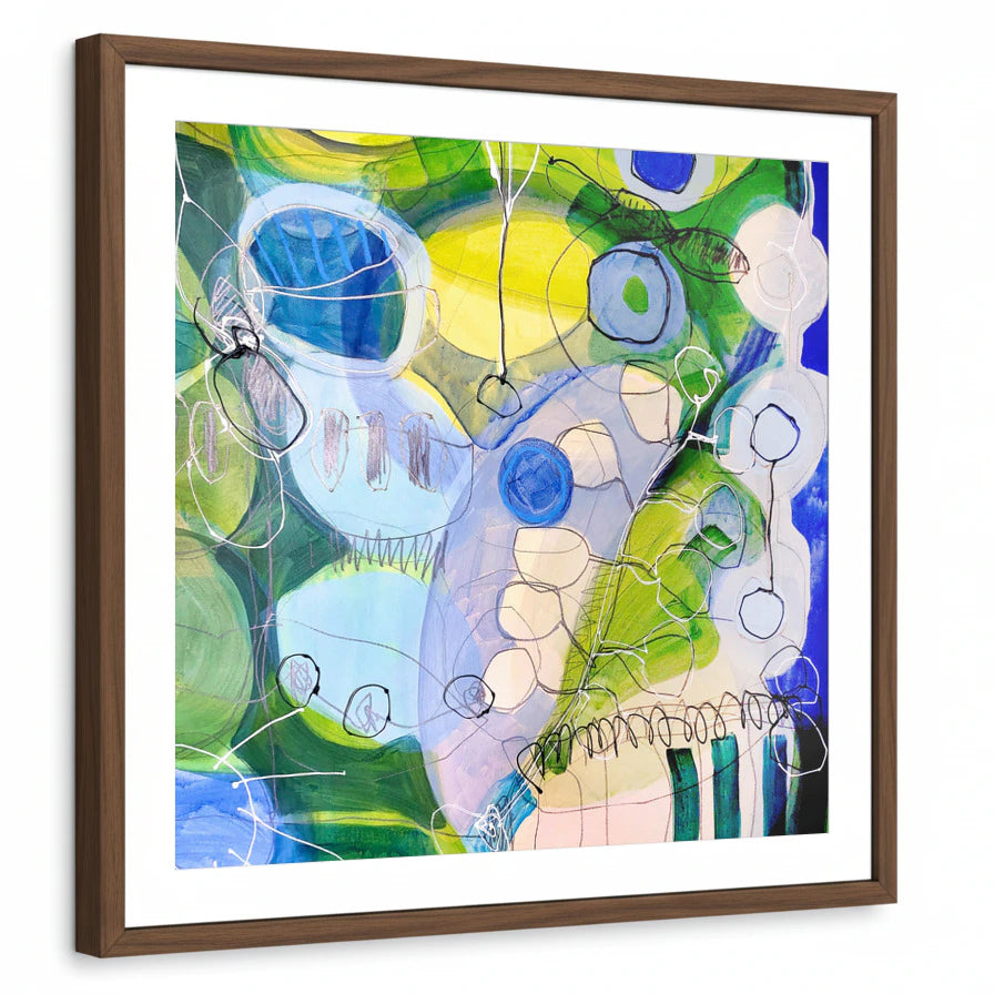 framed-print-brown-walnut-white-border
