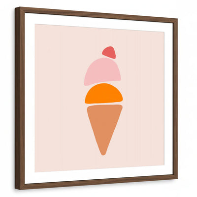 framed-print-brown-walnut-white-border