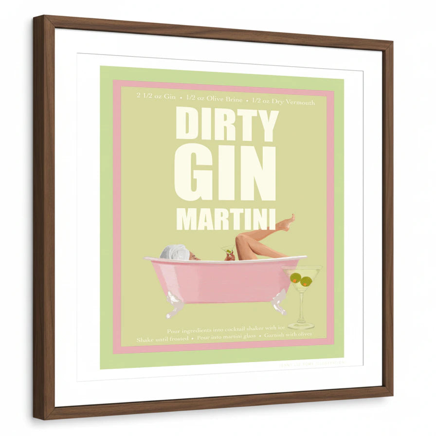 framed-print-brown-walnut-white-border