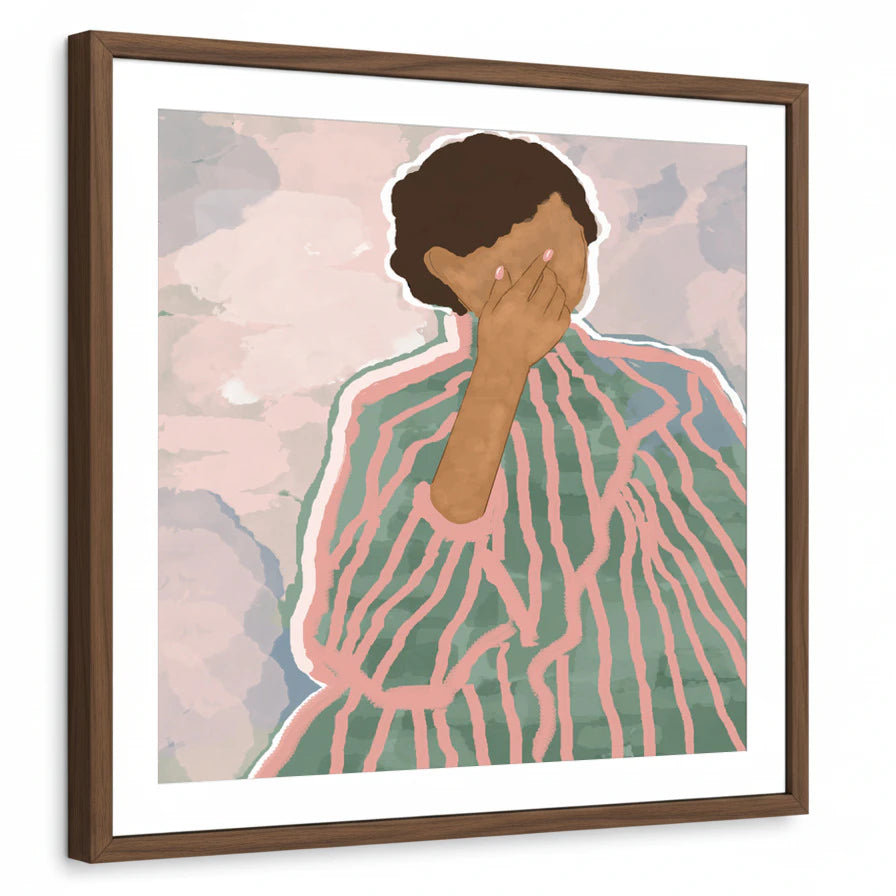 framed-print-brown-walnut-white-border