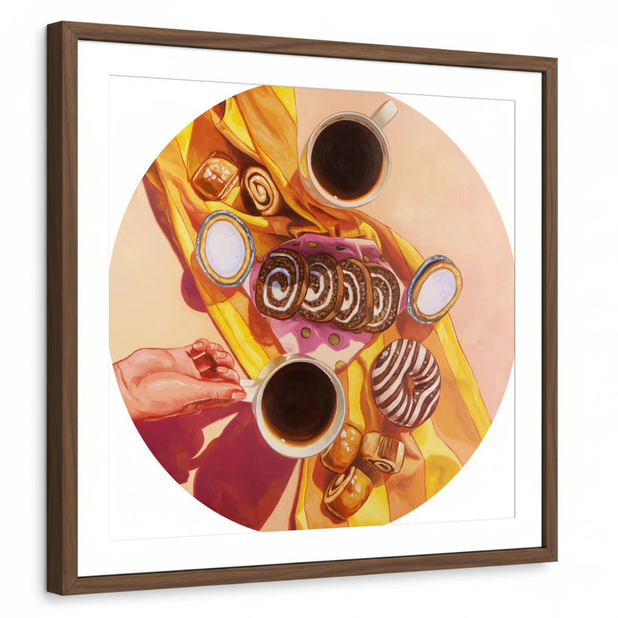 framed-print-brown-walnut-white-border