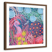 framed-print-brown-walnut-white-border