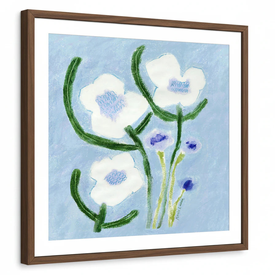 framed-print-brown-walnut-white-border