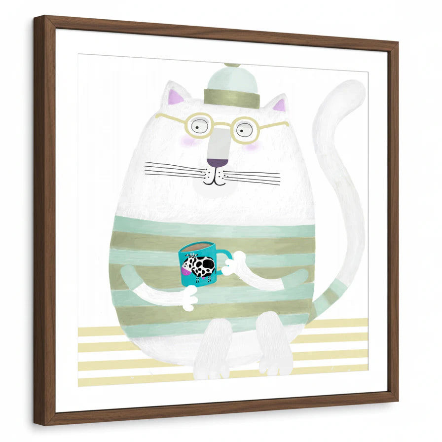 framed-print-brown-walnut-white-border