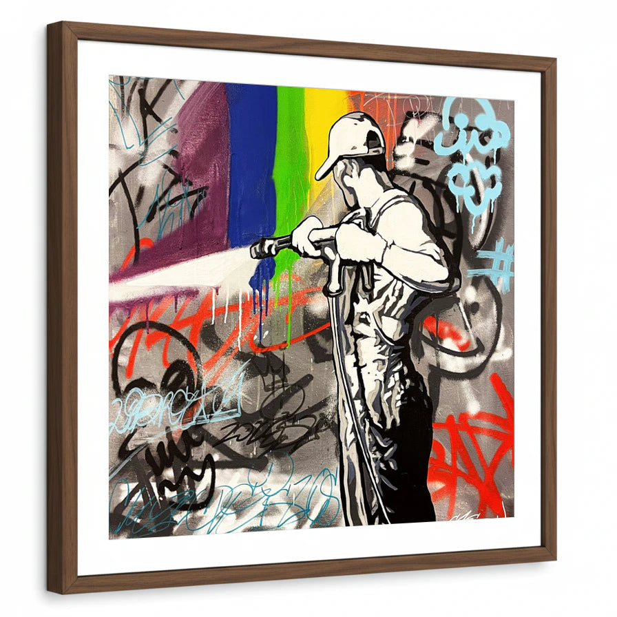 framed-print-brown-walnut-white-border