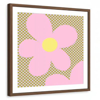 framed-print-brown-walnut-white-border