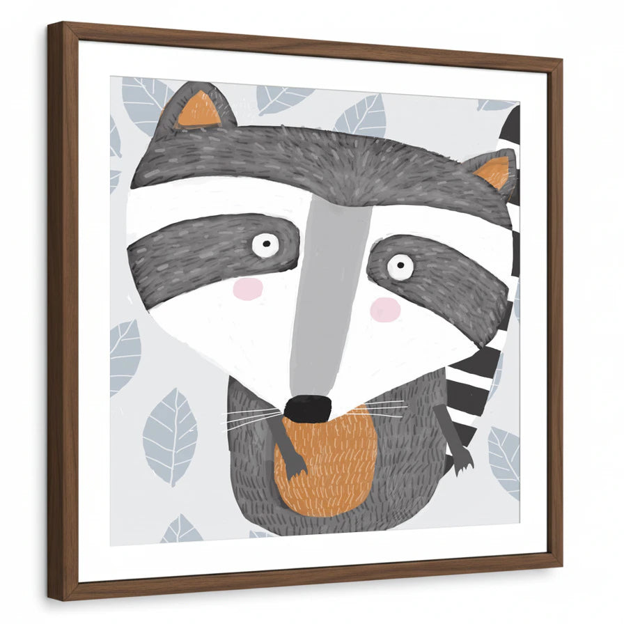 framed-print-brown-walnut-white-border
