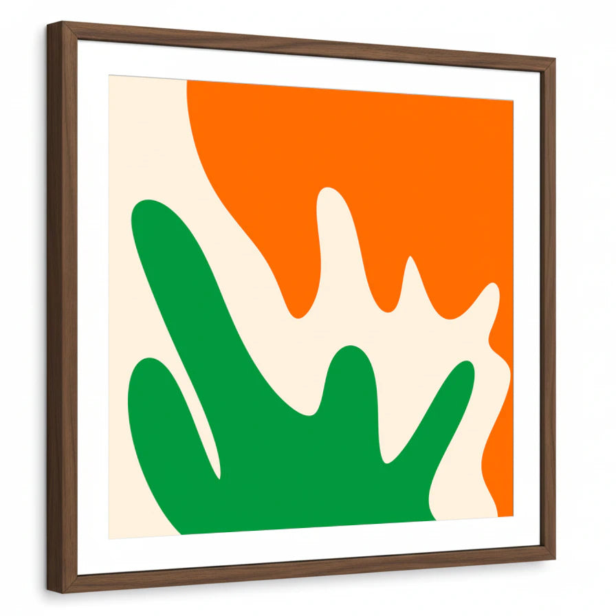framed-print-brown-walnut-white-border