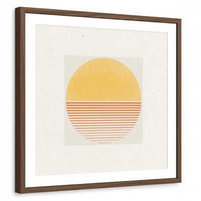 framed-print-brown-walnut-white-border