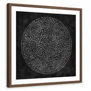 framed-print-brown-walnut-white-border