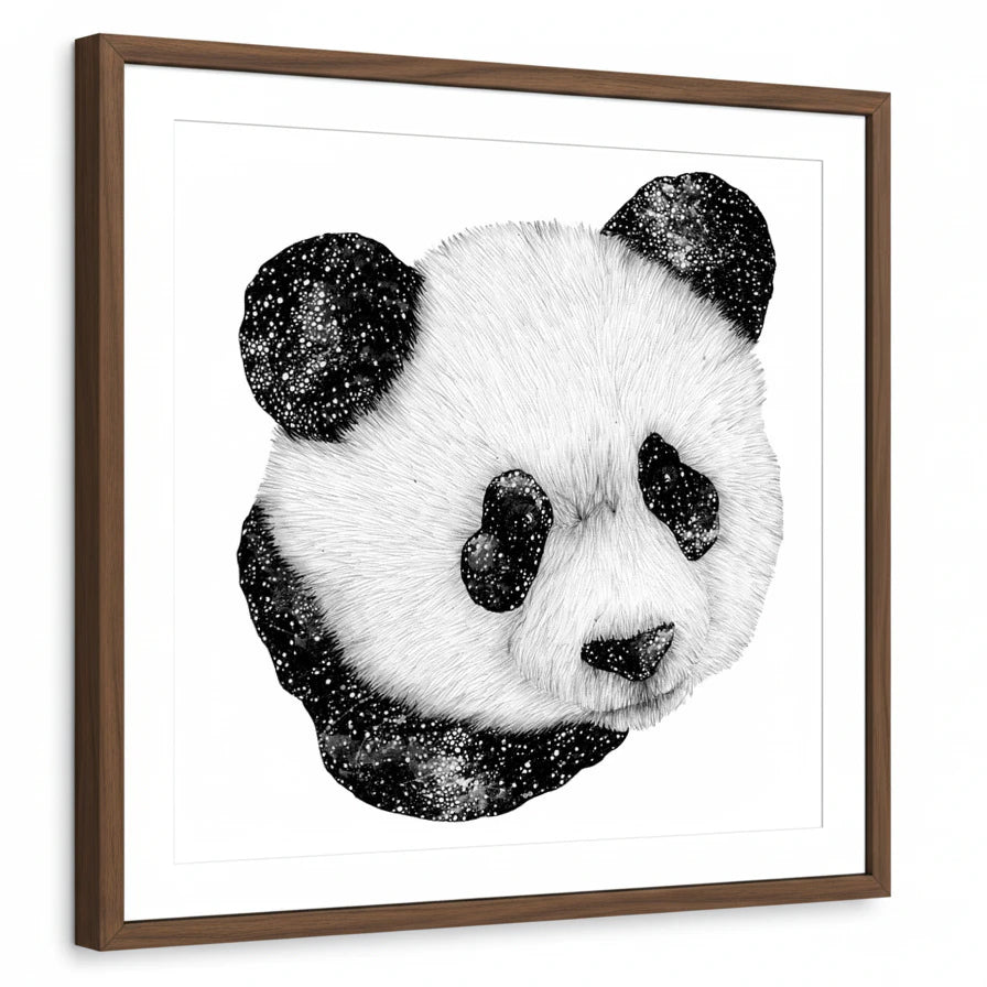 framed-print-brown-walnut-white-border