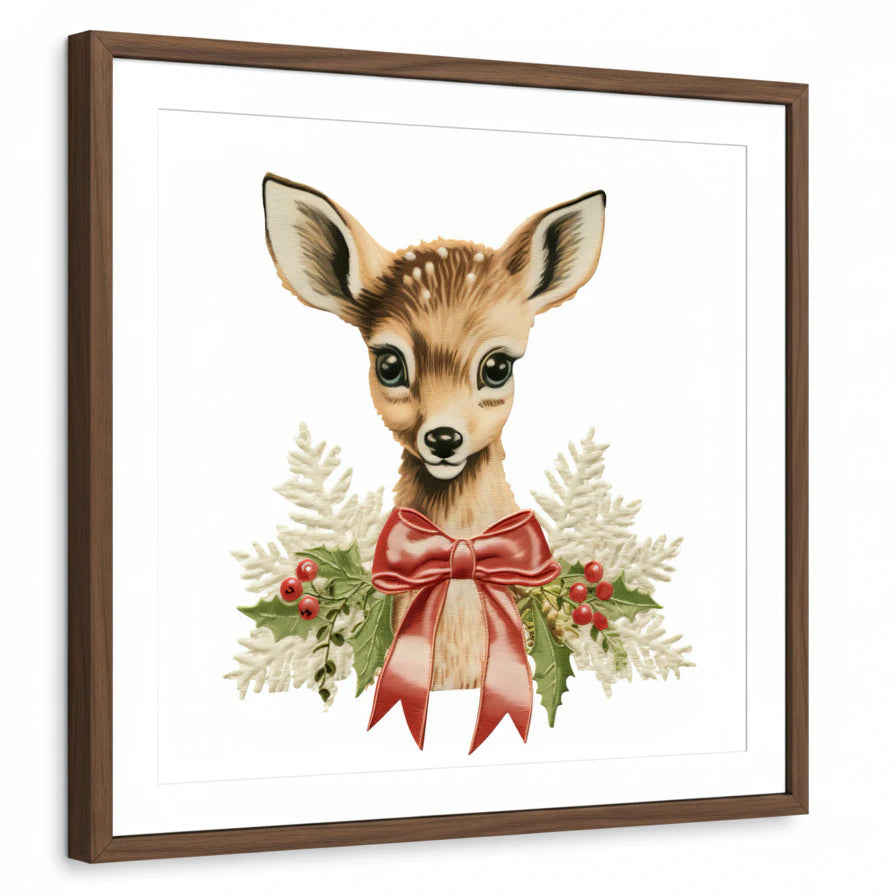 framed-print-brown-walnut-white-border