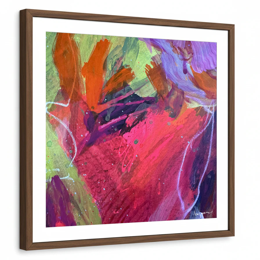 framed-print-brown-walnut-white-border