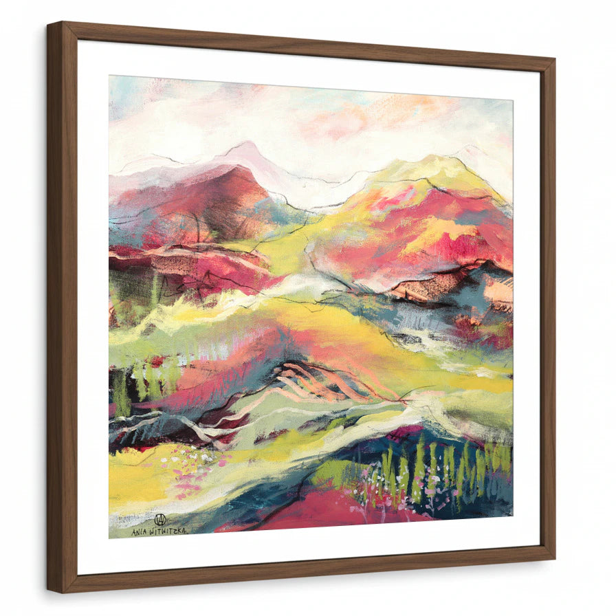 framed-print-brown-walnut-white-border