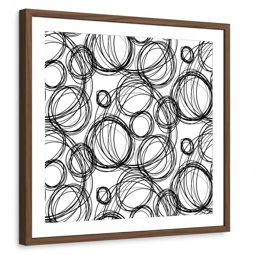 framed-print-brown-walnut-white-border