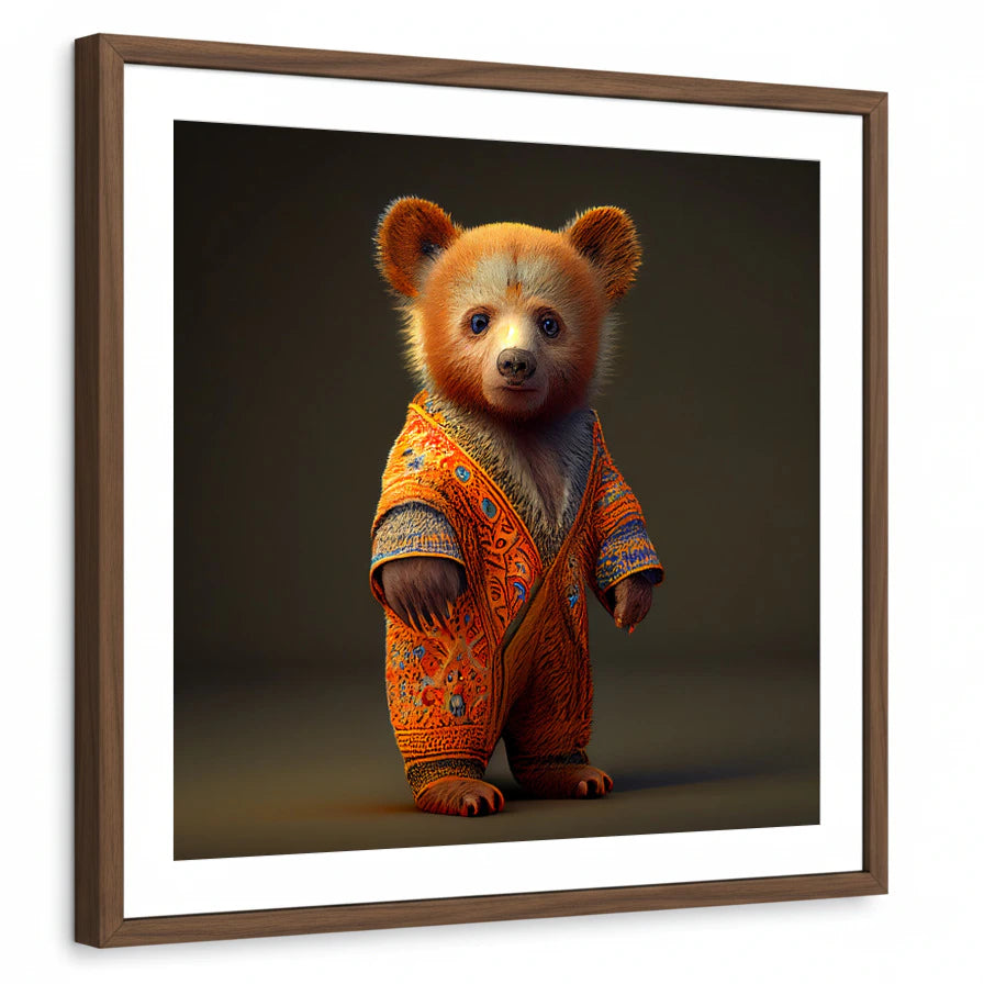 The Little Emperor Bear Cub Portrait
