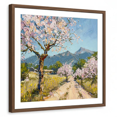 framed-print-brown-walnut-white-border