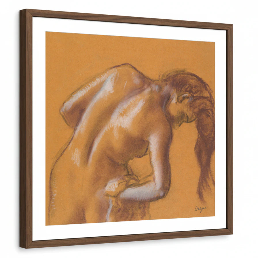 framed-print-brown-walnut-white-border