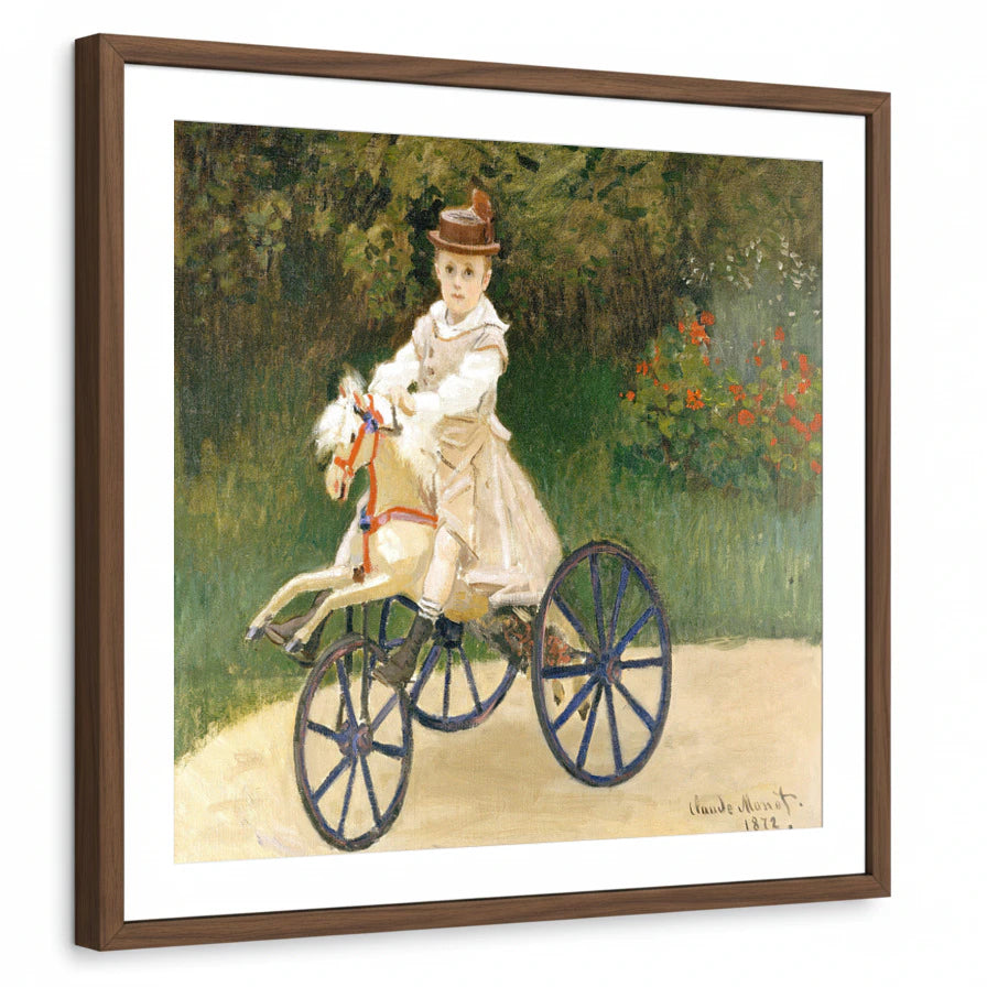 framed-print-brown-walnut-white-border