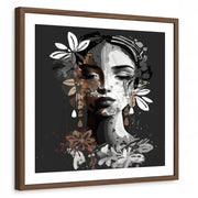 framed-print-brown-walnut-white-border