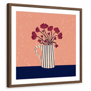 framed-print-brown-walnut-white-border