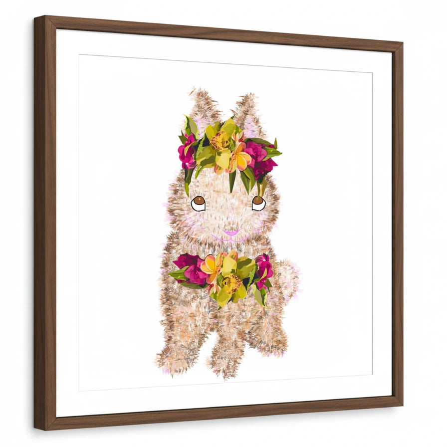 framed-print-brown-walnut-white-border
