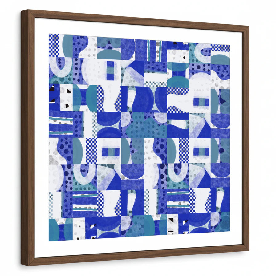 framed-print-brown-walnut-white-border
