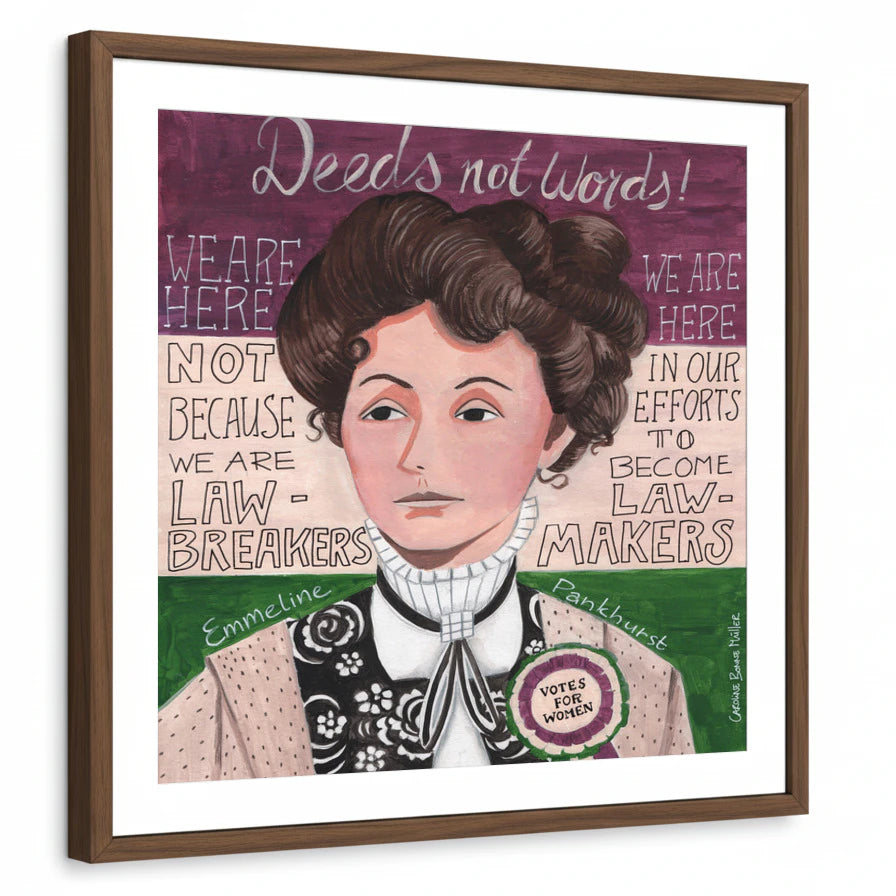 framed-print-brown-walnut-white-border