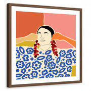 framed-print-brown-walnut-white-border