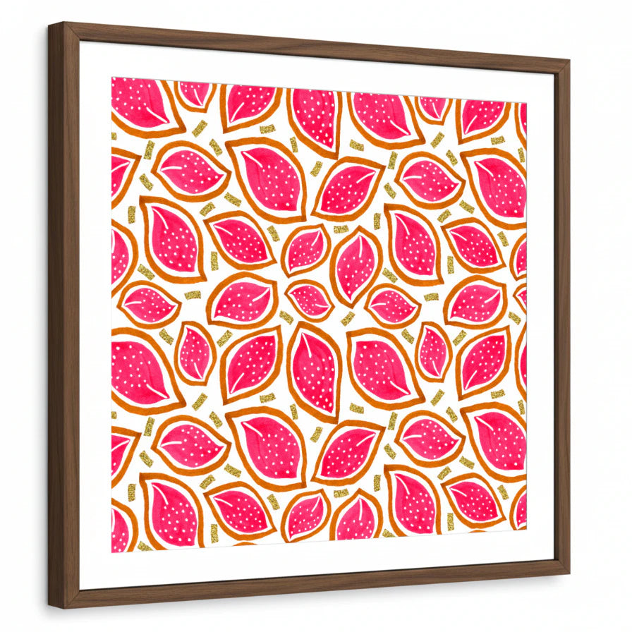 framed-print-brown-walnut-white-border