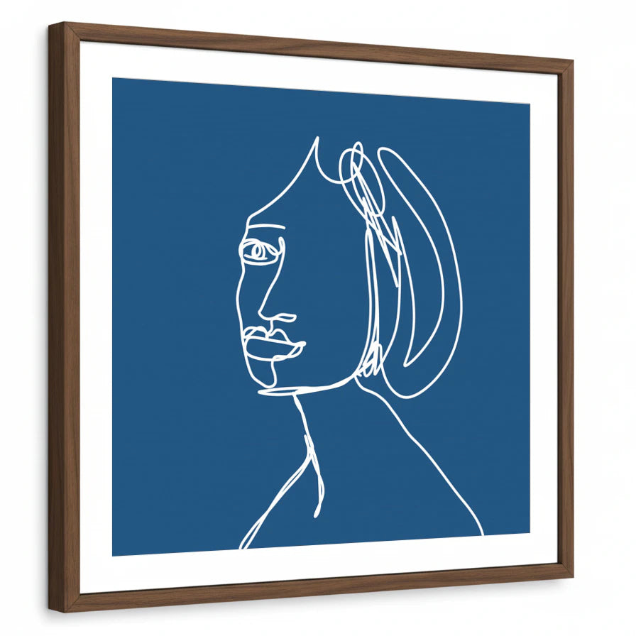 framed-print-brown-walnut-white-border