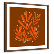 framed-print-brown-walnut-white-border