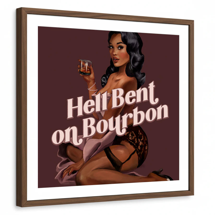 framed-print-brown-walnut-white-border