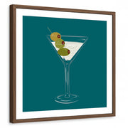 framed-print-brown-walnut-white-border