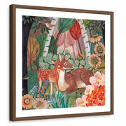 framed-print-brown-walnut-white-border