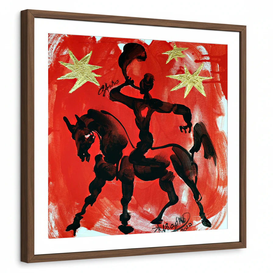 framed-print-brown-walnut-white-border