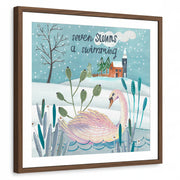 framed-print-brown-walnut-white-border
