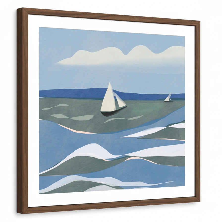 framed-print-brown-walnut-white-border