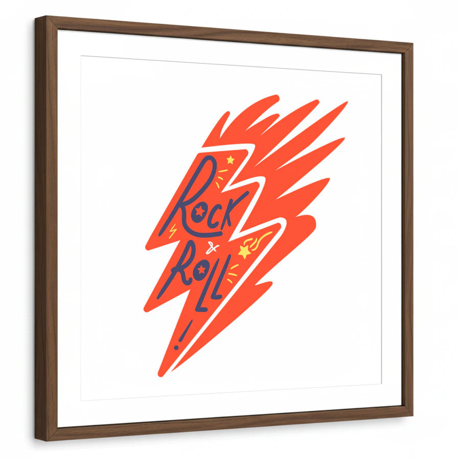 framed-print-brown-walnut-white-border