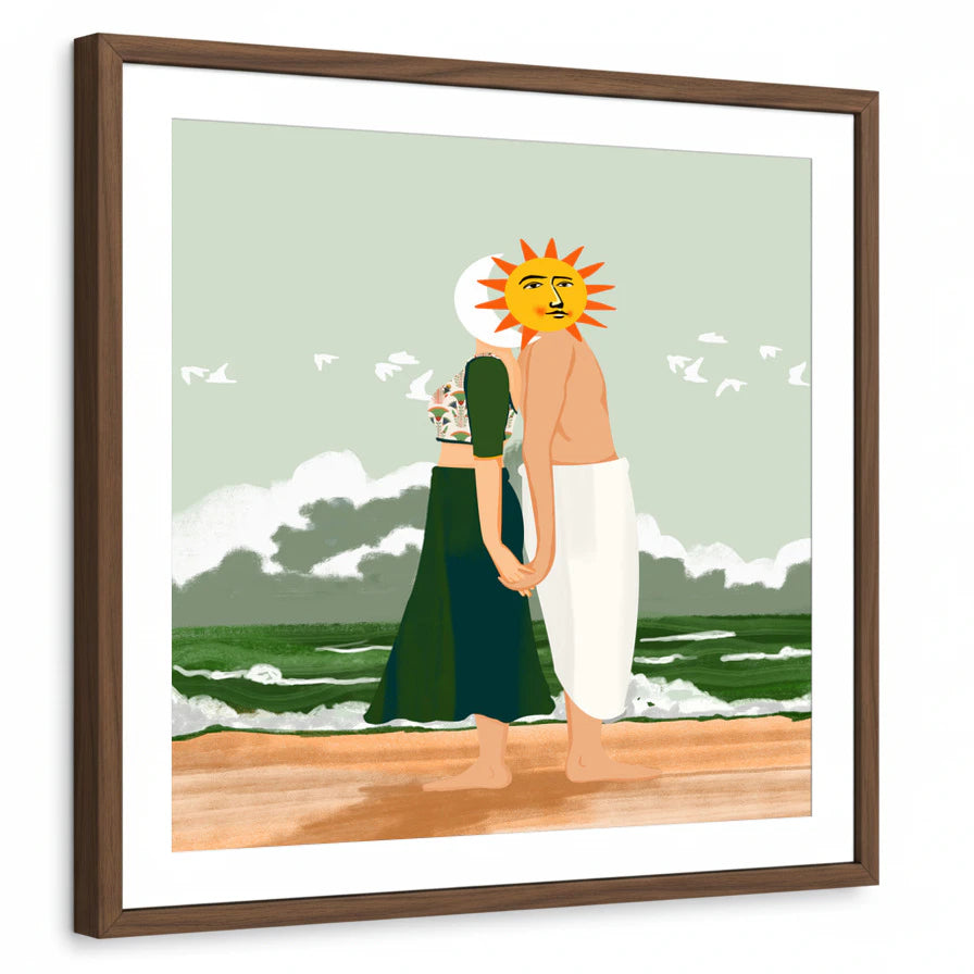 framed-print-brown-walnut-white-border