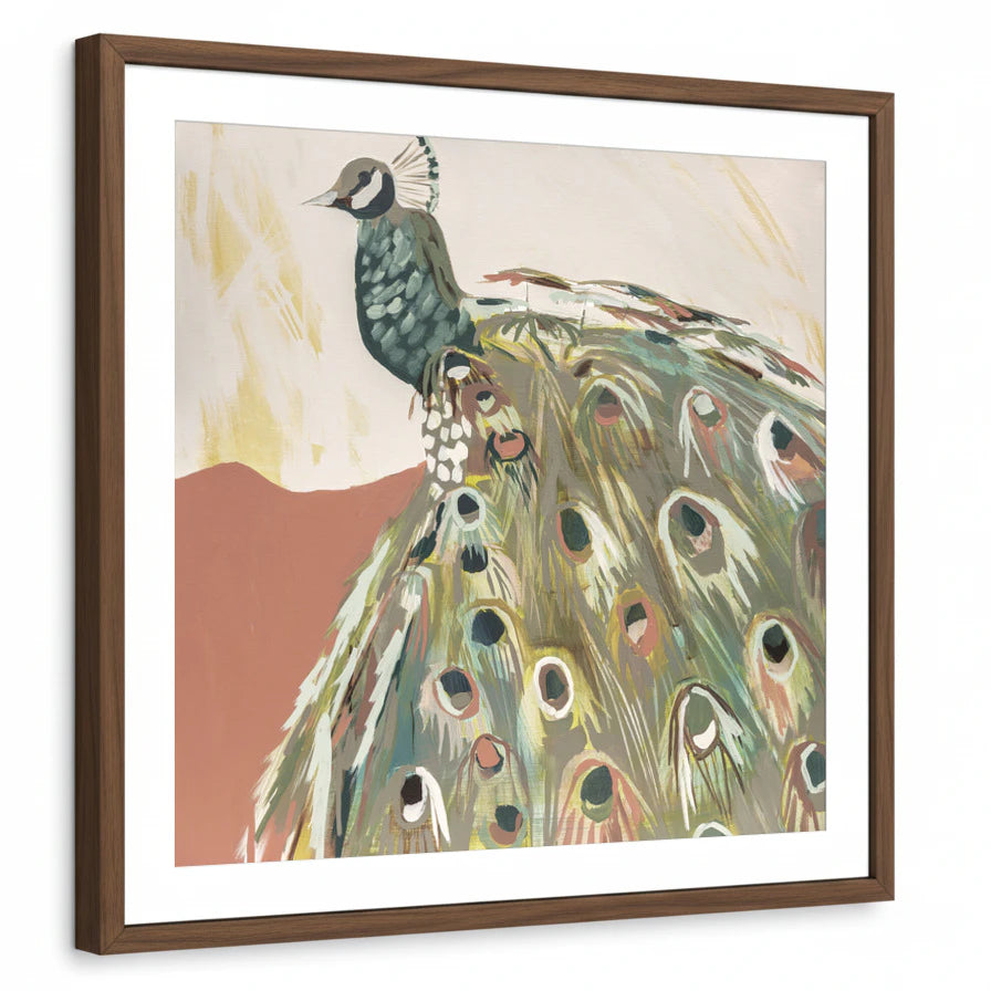 framed-print-brown-walnut-white-border