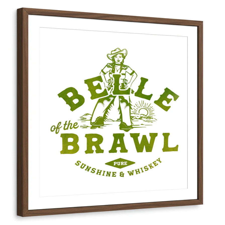 framed-print-brown-walnut-white-border