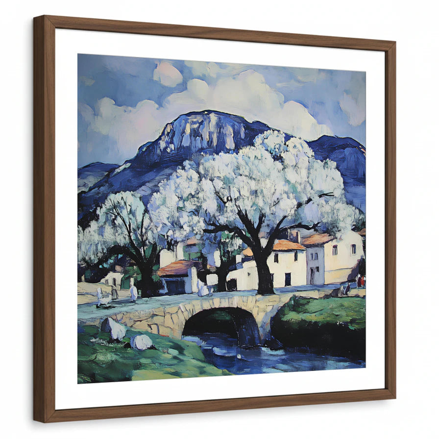 framed-print-brown-walnut-white-border
