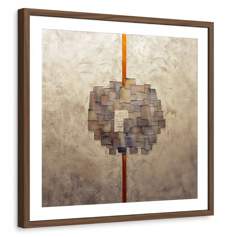framed-print-brown-walnut-white-border