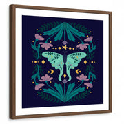 framed-print-brown-walnut-white-border
