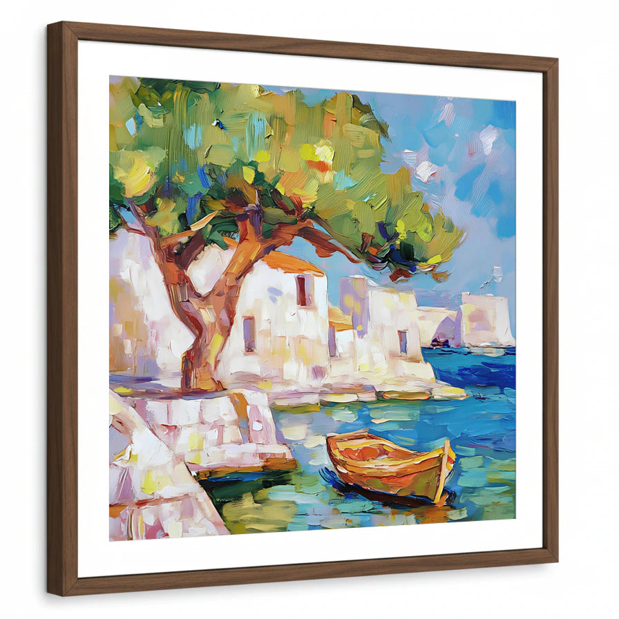 framed-print-brown-walnut-white-border